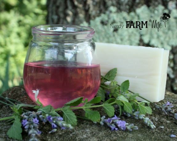 Lavender Vinegar and Bar of Soap