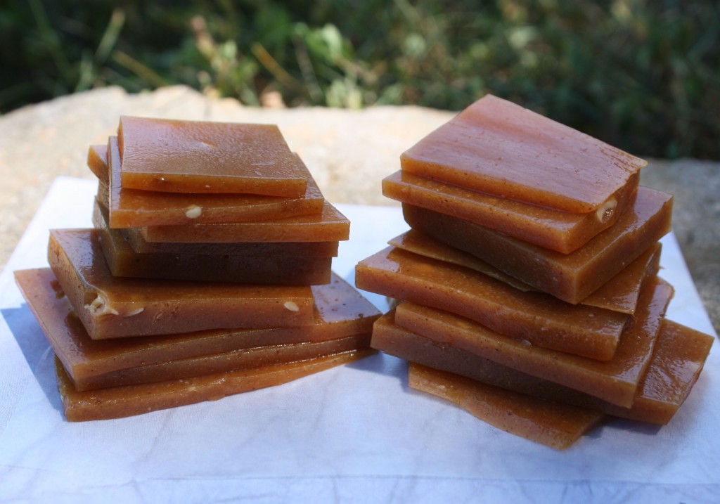 honey and nut butter candy