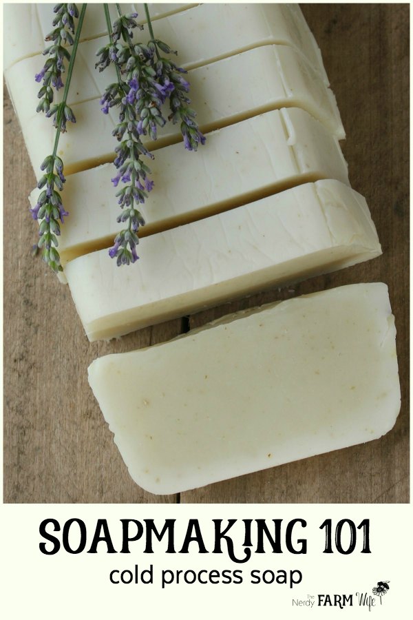 slices of oatmeal soap