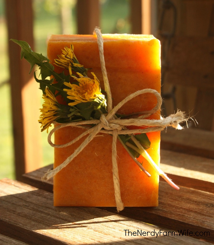 Lemon Honey Soap, Natural Homemade Soap