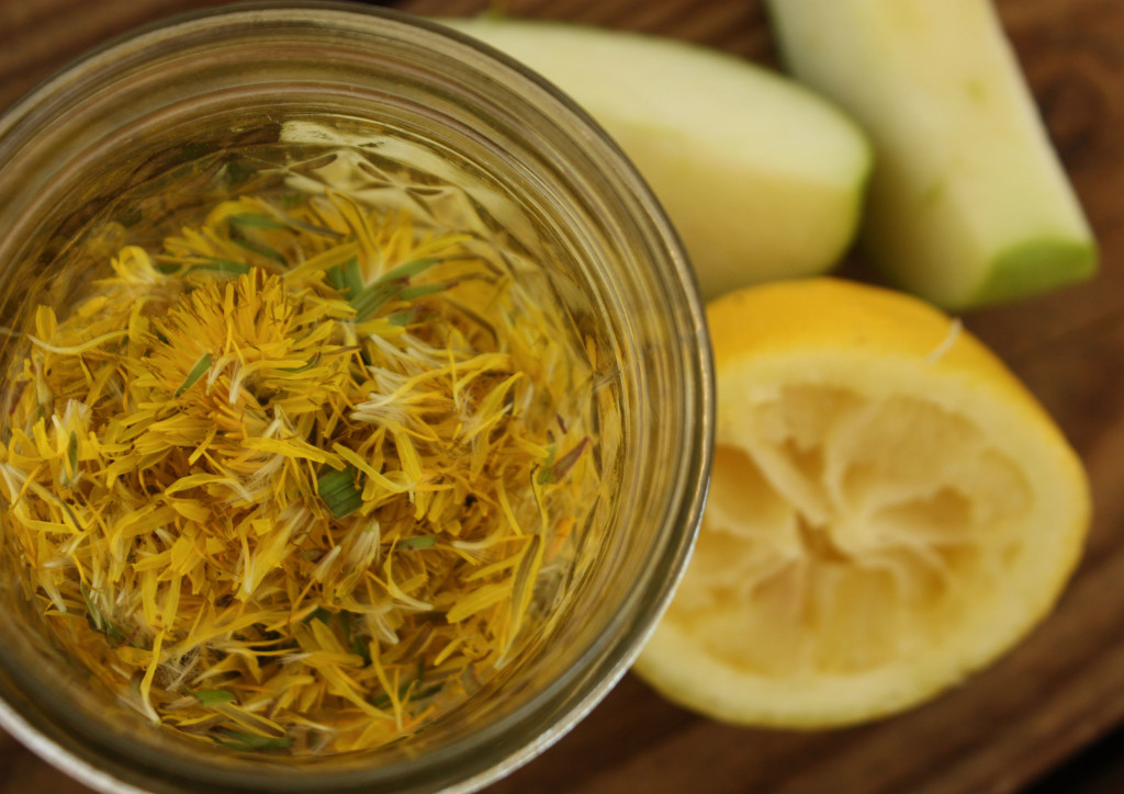 Dandelion Syrup Ingredients