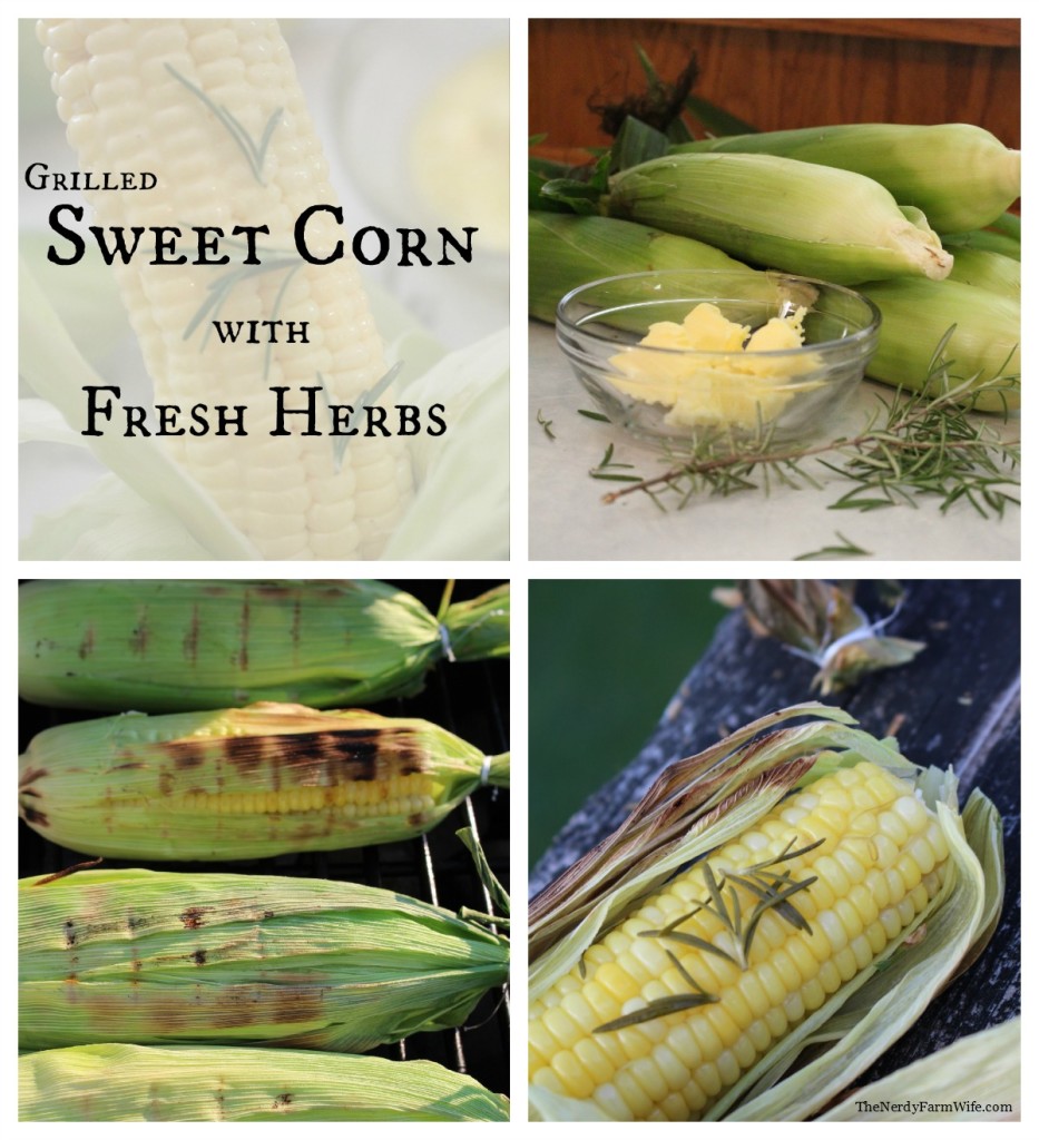 Grilled Sweet Corn with Fresh Herbs Recipe