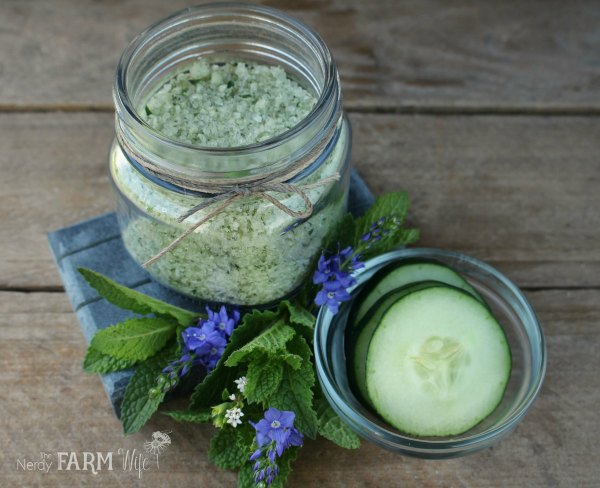 Cucumber Mint Bath Soak