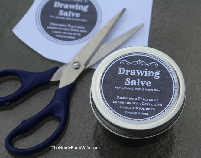 Homemade Drawing Salve with Activated Charcoal - Jenni Raincloud