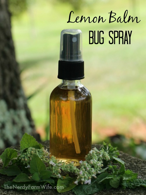 Lemon Balm Bug Spray