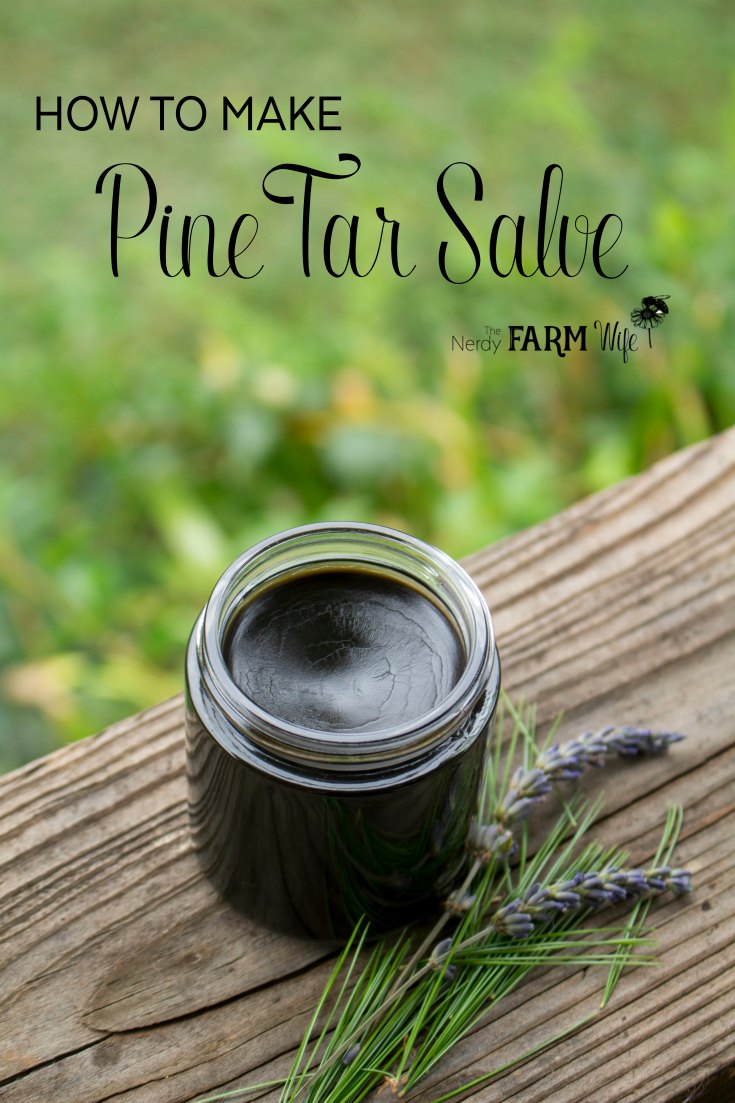 How to Make Pine Tar Salve