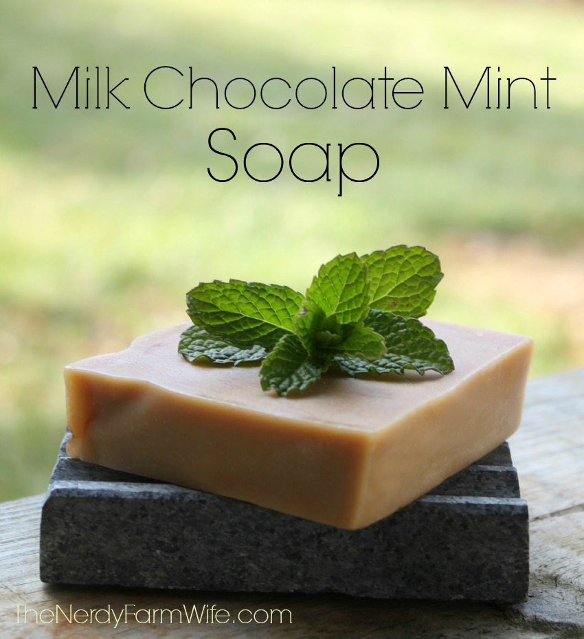 Milk Chocolate Mint Soap Recipe