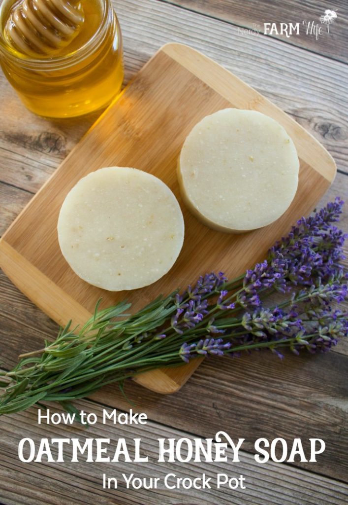 How to Make Oatmeal Honey Soap in Your Crock Pot