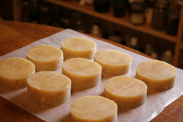 Slices of Oatmeal & Honey Hot Process Soap