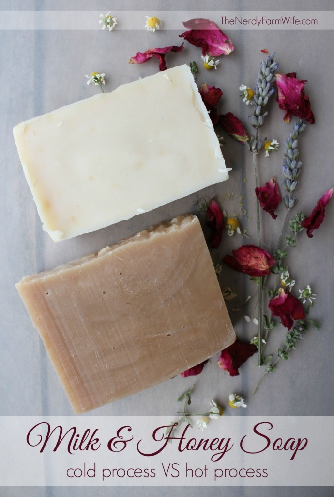 How to Make Milk & Honey Soap using Hot Process or Cold Process Method