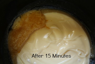 Milk & Honey Soap After 15 Minutes of Cooking