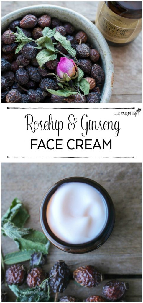 Rosehip and Ginseng Face Cream Recipe