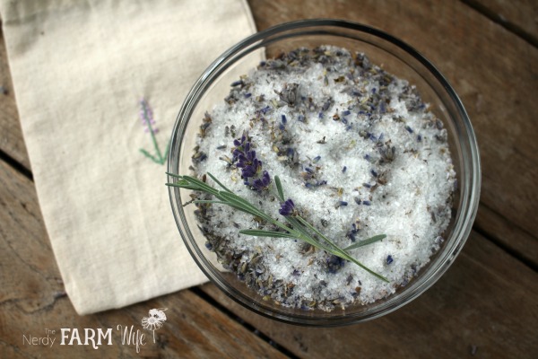10 Things to Make With Lavender - Bath Salts