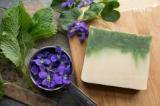 Violet Leaf Soap Recipe
