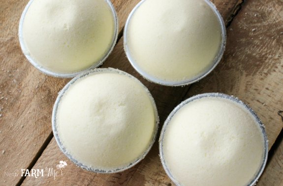 Dandelion Bath Bombs In Molds