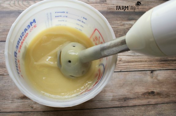 Using A Stick Blender For Making Soap