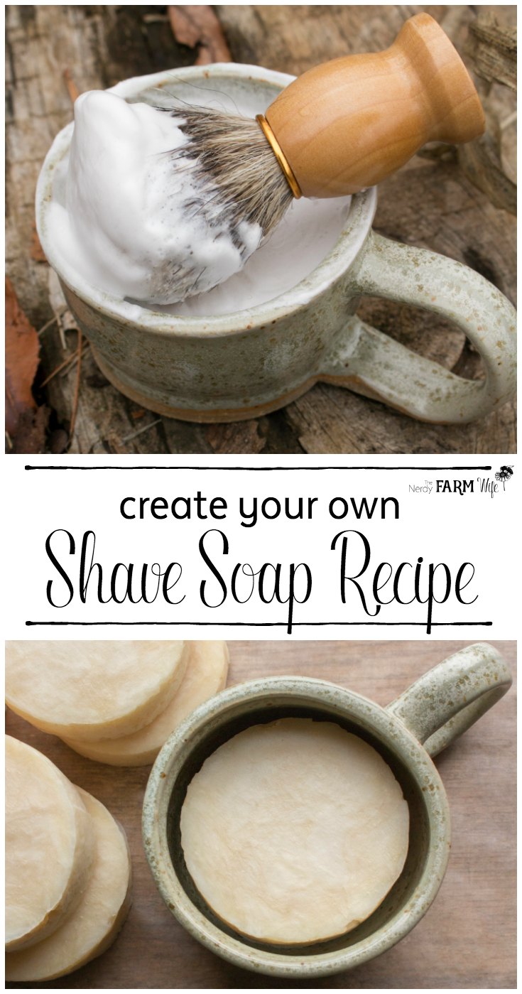 FAQS How to Create Your Own Shave Soap Recipe {dual lye}