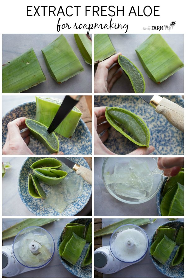 How to make aloe vera soap at home 