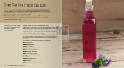 Vinegar hair rinse - 101 book