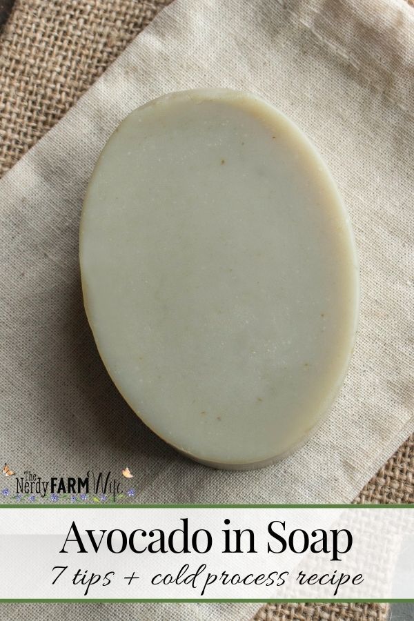 The Best Avocado Soap Recipe