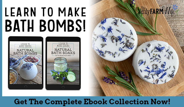 Bath Bombs and Soaks eBook Covers with natural lavender bath bombs