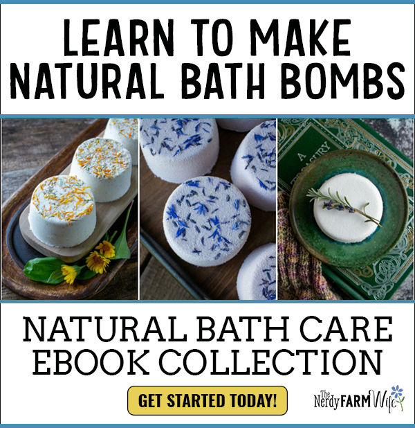 display for the Natural Bath Care eBook Collection