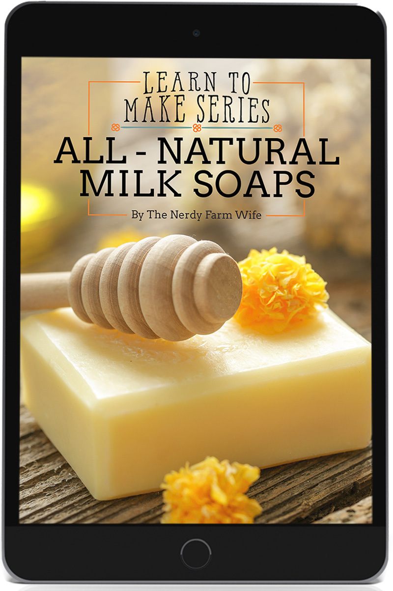 Milk_Soaps_Ipad_shopify all-natural milk soaps ebook in a black ipad