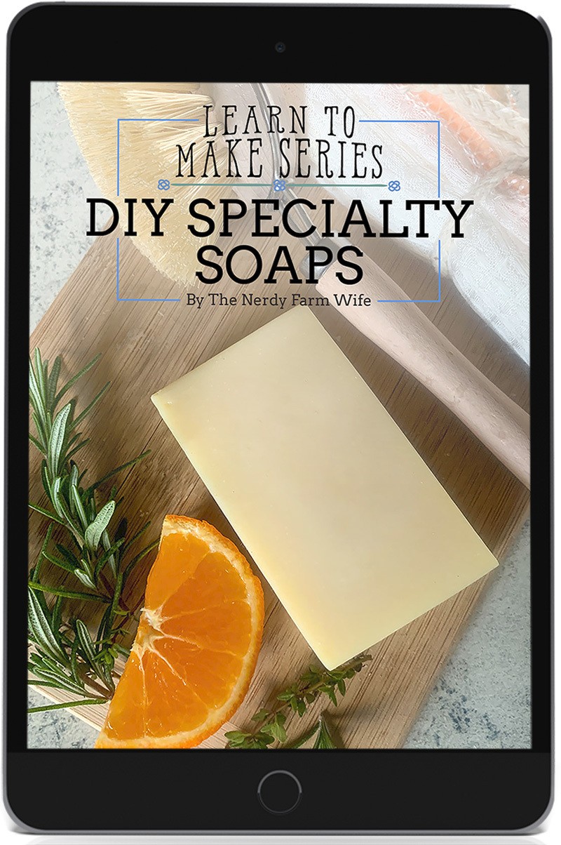 Specialty_Soaps_Ipad_shopify DIY Specialty Soaps Ebook in a black ipad