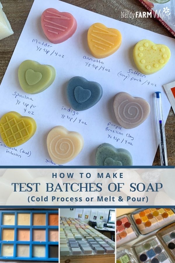 How to Make Test Batches of Soap