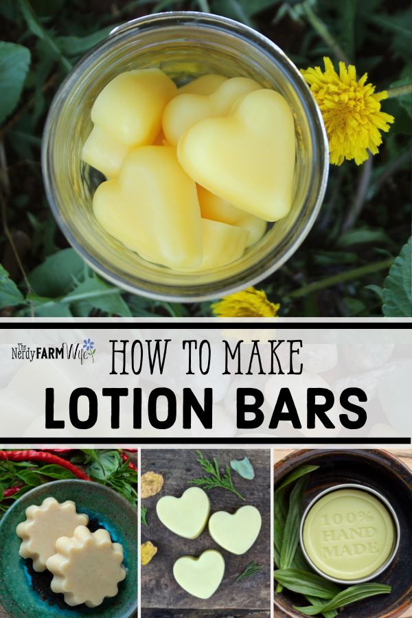 DIY Hard Lotion Bars - Roots & Boots