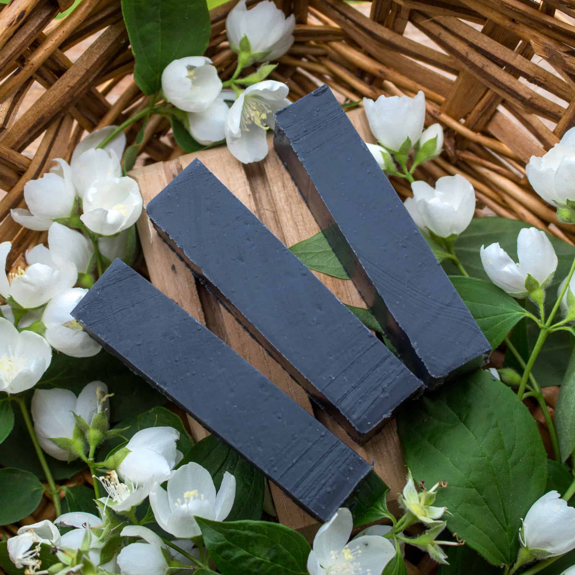 charcoal facial soap sticks